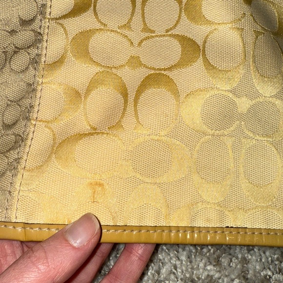 COACH Vintage Colorful Pastel Patchwork Shoulder Bag With Original Hangtags - Picture 12 of 17